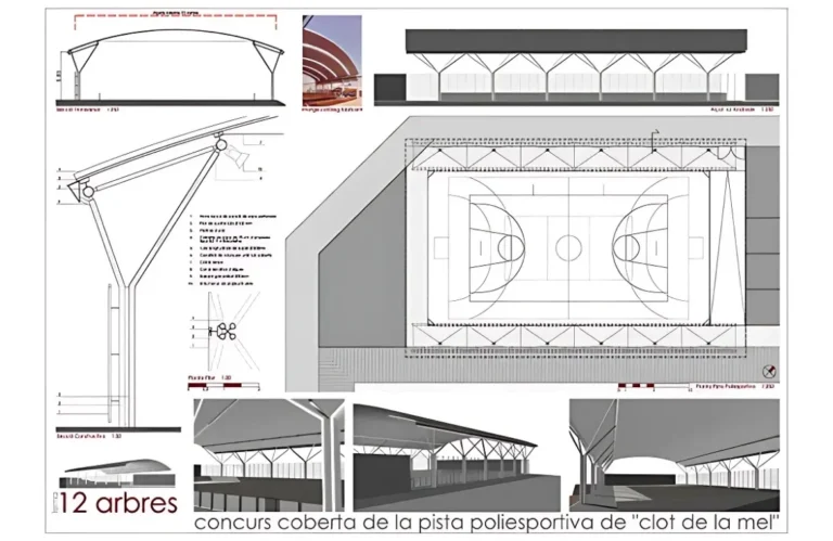 1r premi Coberta i tancament pista poliesportiva