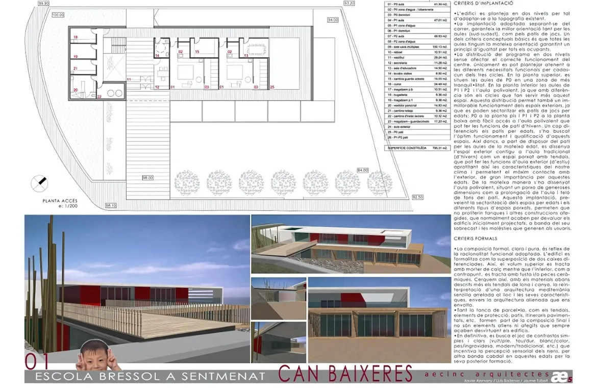 3r premi Escola bressol municipal Sentmenat ae5 arquitectes