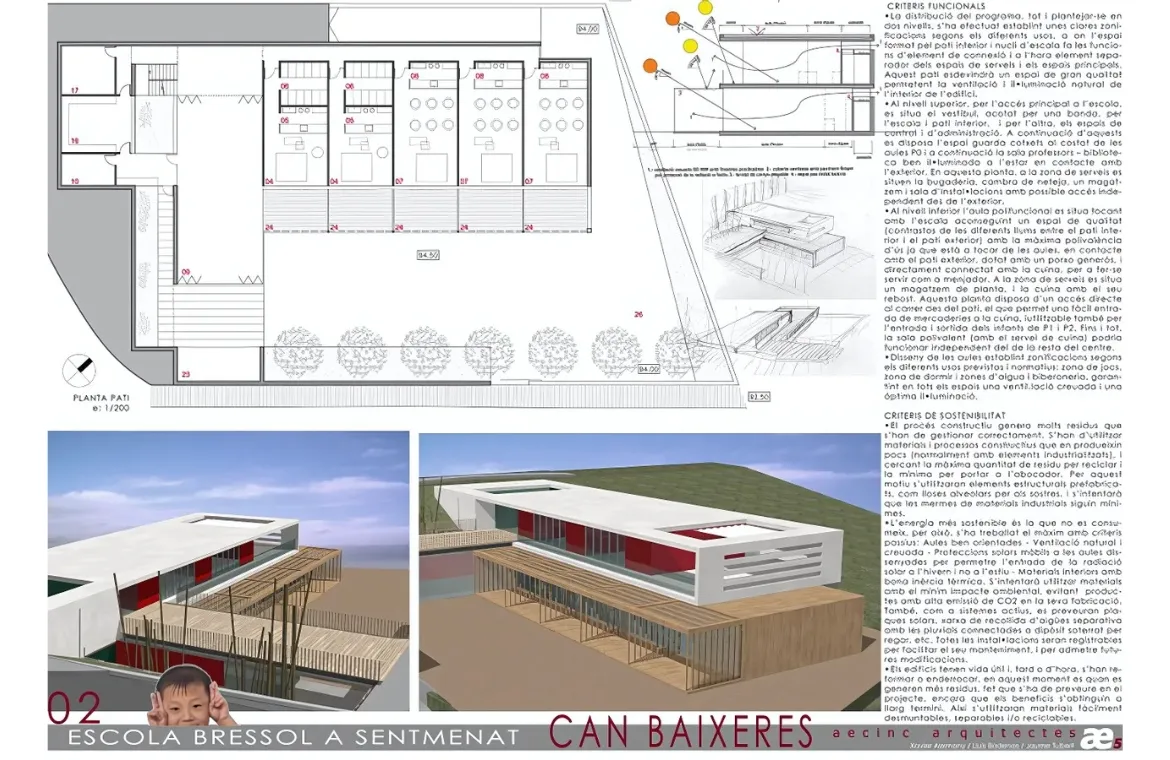 3r premi Escola bressol municipal Sentmenat ae5 arquitectes