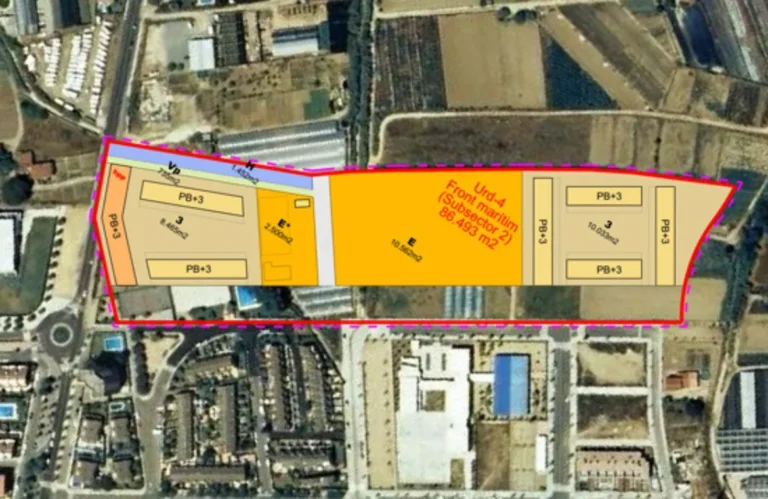 Estudis Urbanístics URD4 Front Marítim, Cabrera de Mar