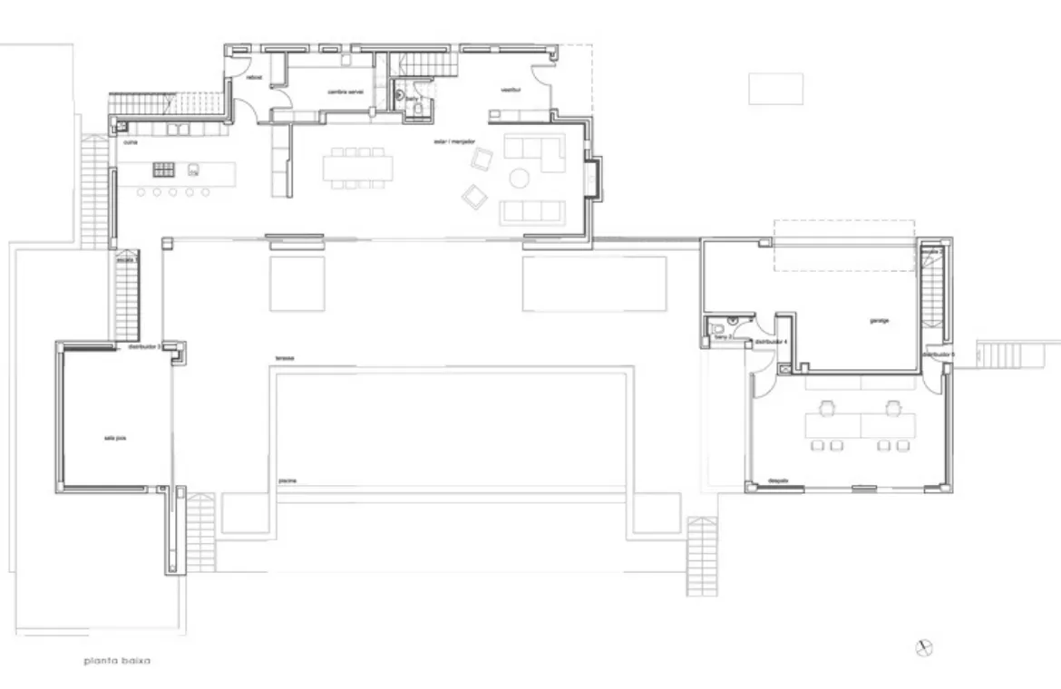 Habitatge unifamiliar aïllat Sant Andreu de Llavaneres ae5 arquitectes