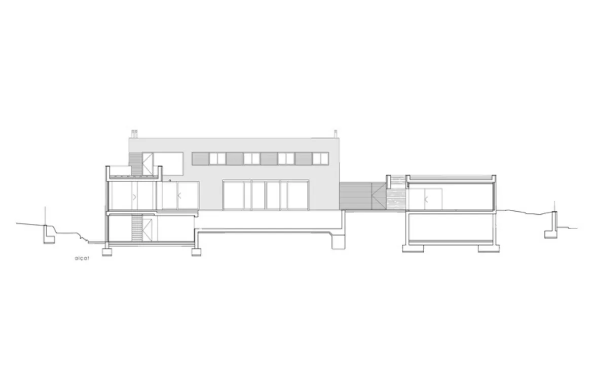 Habitatge unifamiliar aïllat Sant Andreu de Llavaneres ae5 arquitectes