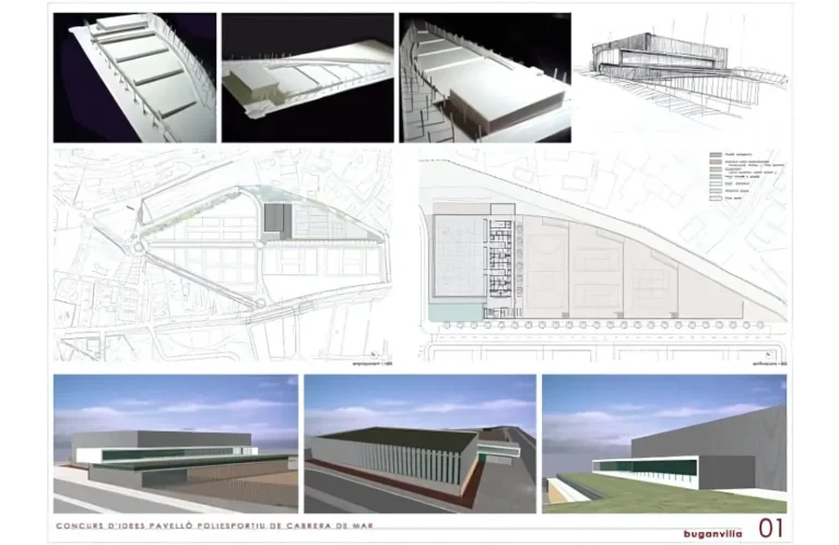 2n premi Pavelló poliesportiu municipal Cabrera de Mar