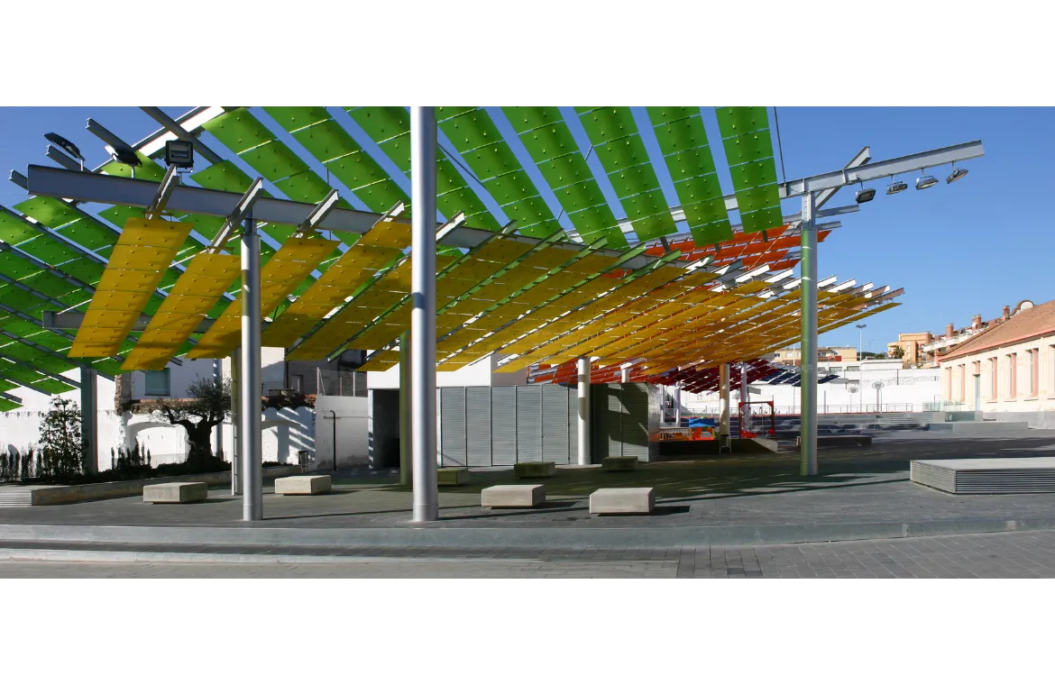 Plaça de la riera Gavarra. ae5 arquitectes