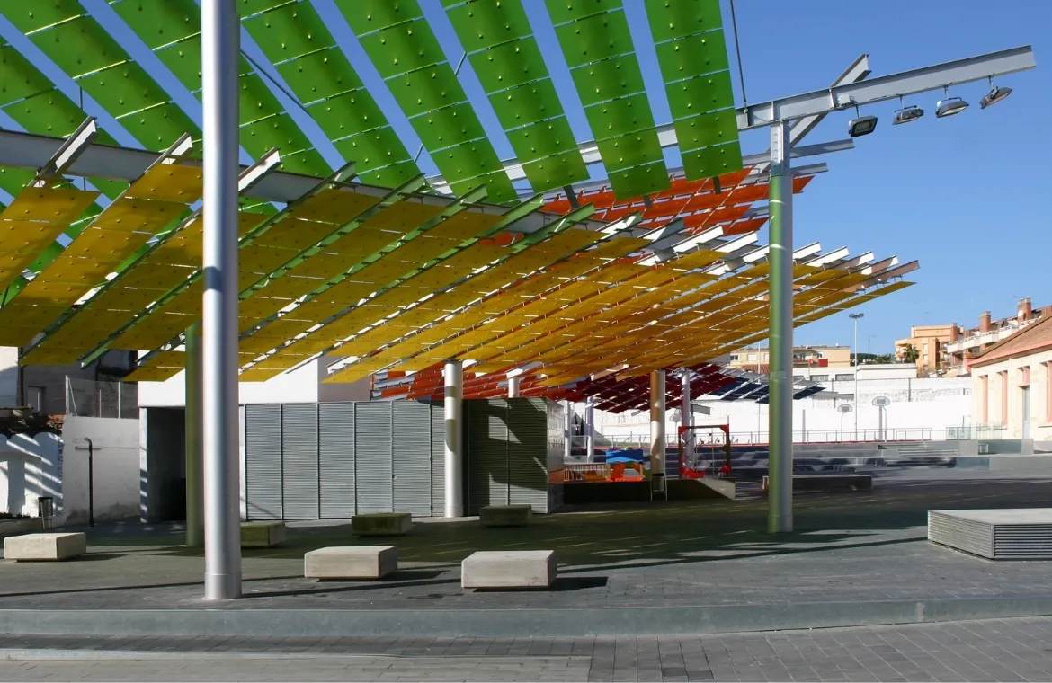 Plaça de la riera Gavarra. ae5 arquitectes