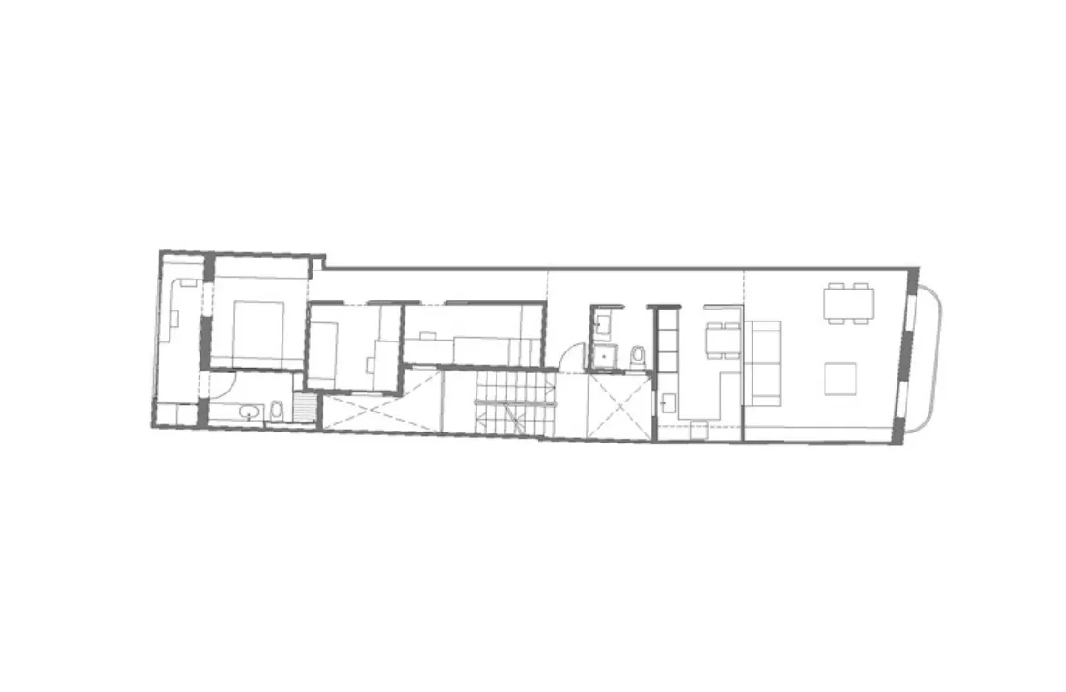 Reforma interior d’habitatge carrer Torrent de l’Olla de Barcelona. ae5 arquitectes