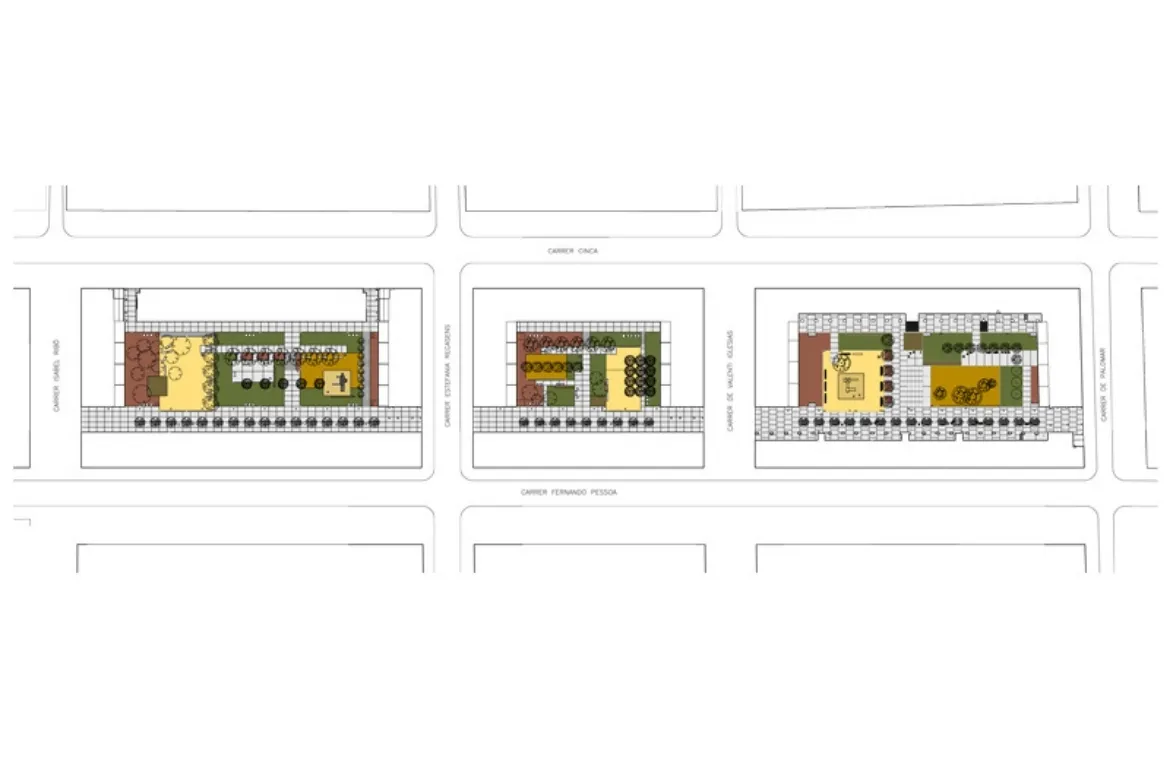 Urbanització 3 interiors d’illa. ae5 arquitectes